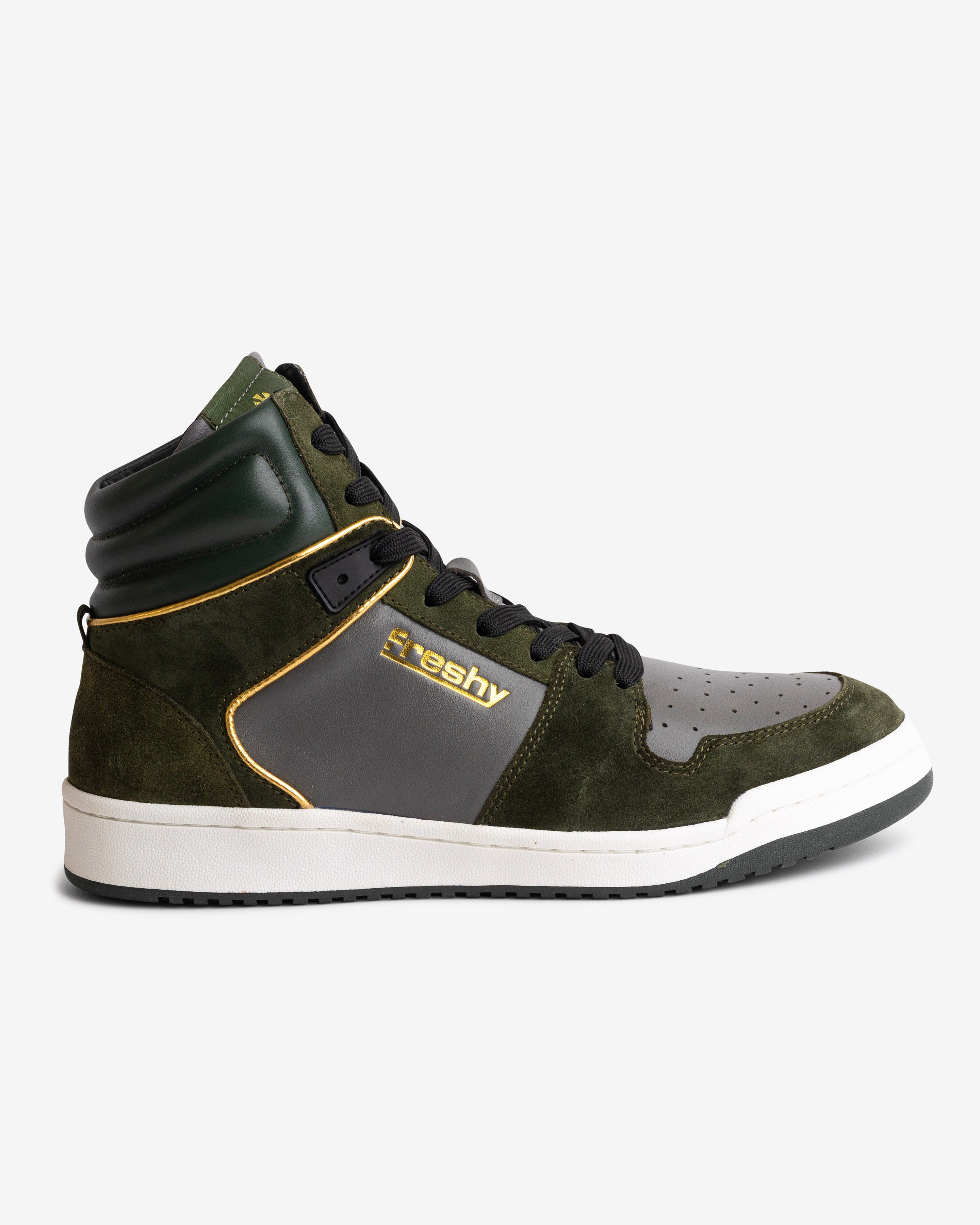 Freshy Men's Bounce Sneaker - Olive/Grey