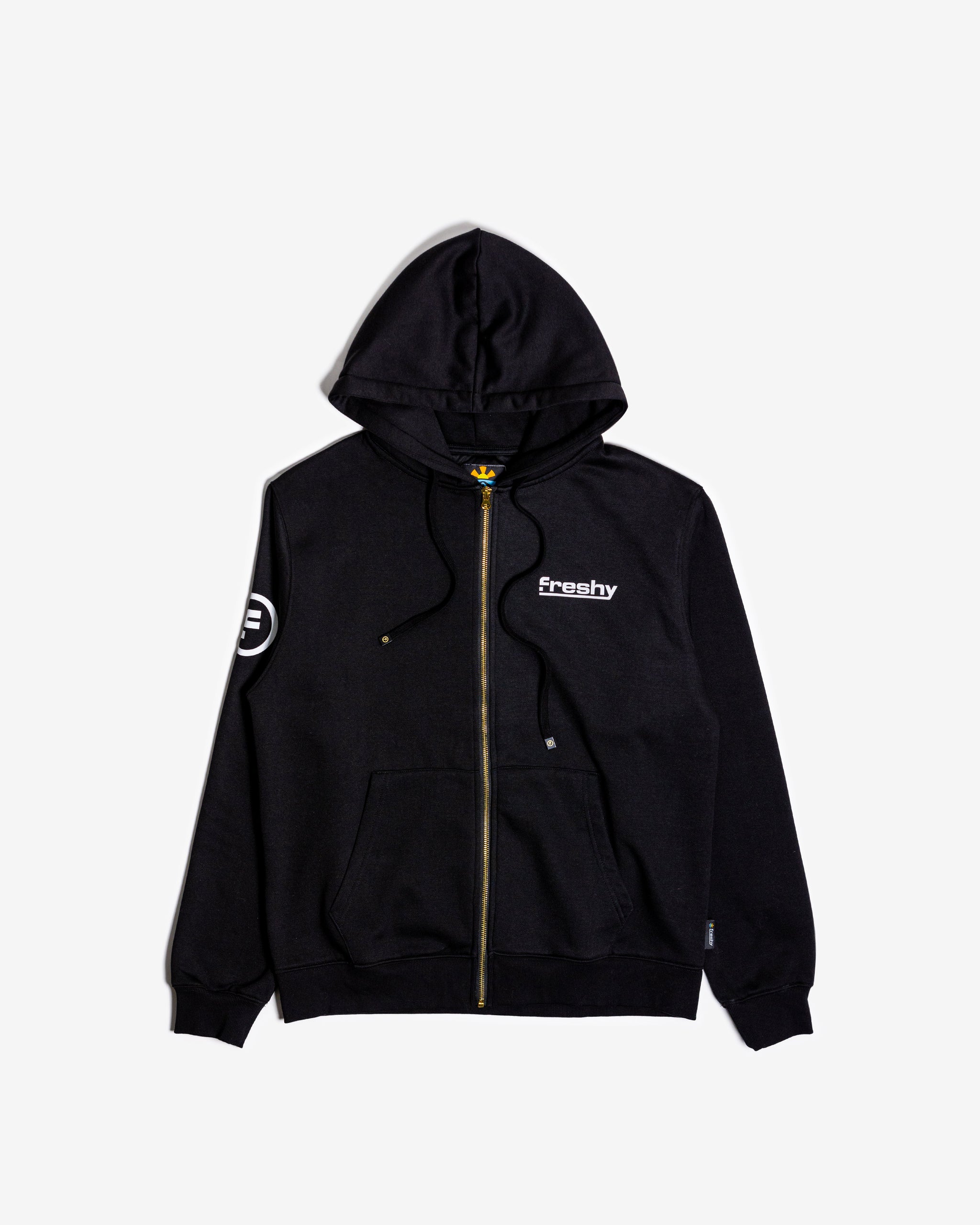 フーディー ZIP-UP ブラック　GD Hoodie Zip-Up | FRESHY