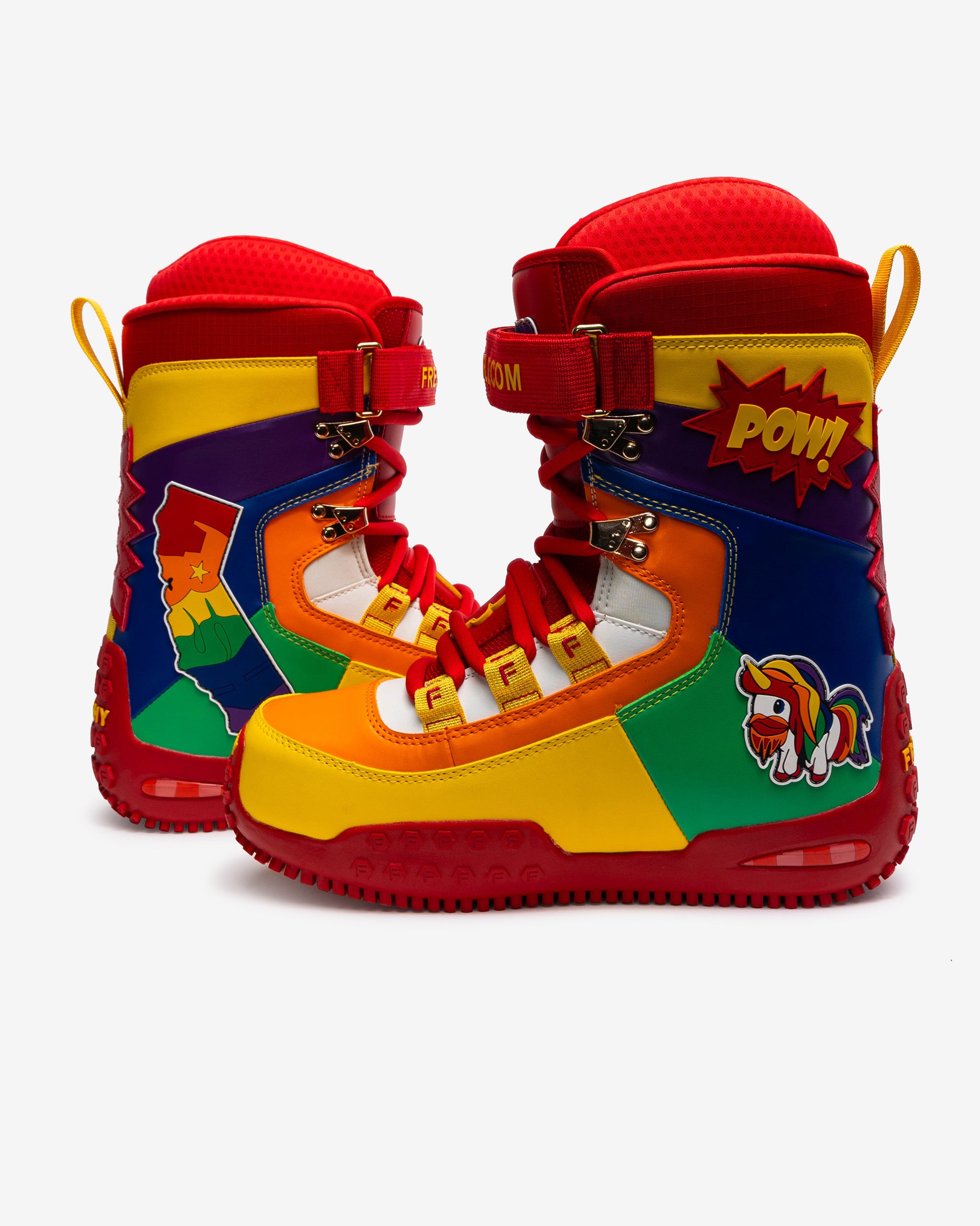 Pow Stomps Hero Snowboard Boots by FRESHY Sz Men’s 8 Women’s 8.5 Unicorn NEW FRESHY - Pow Stomps Boots Black | DOORS NYC main image 2
